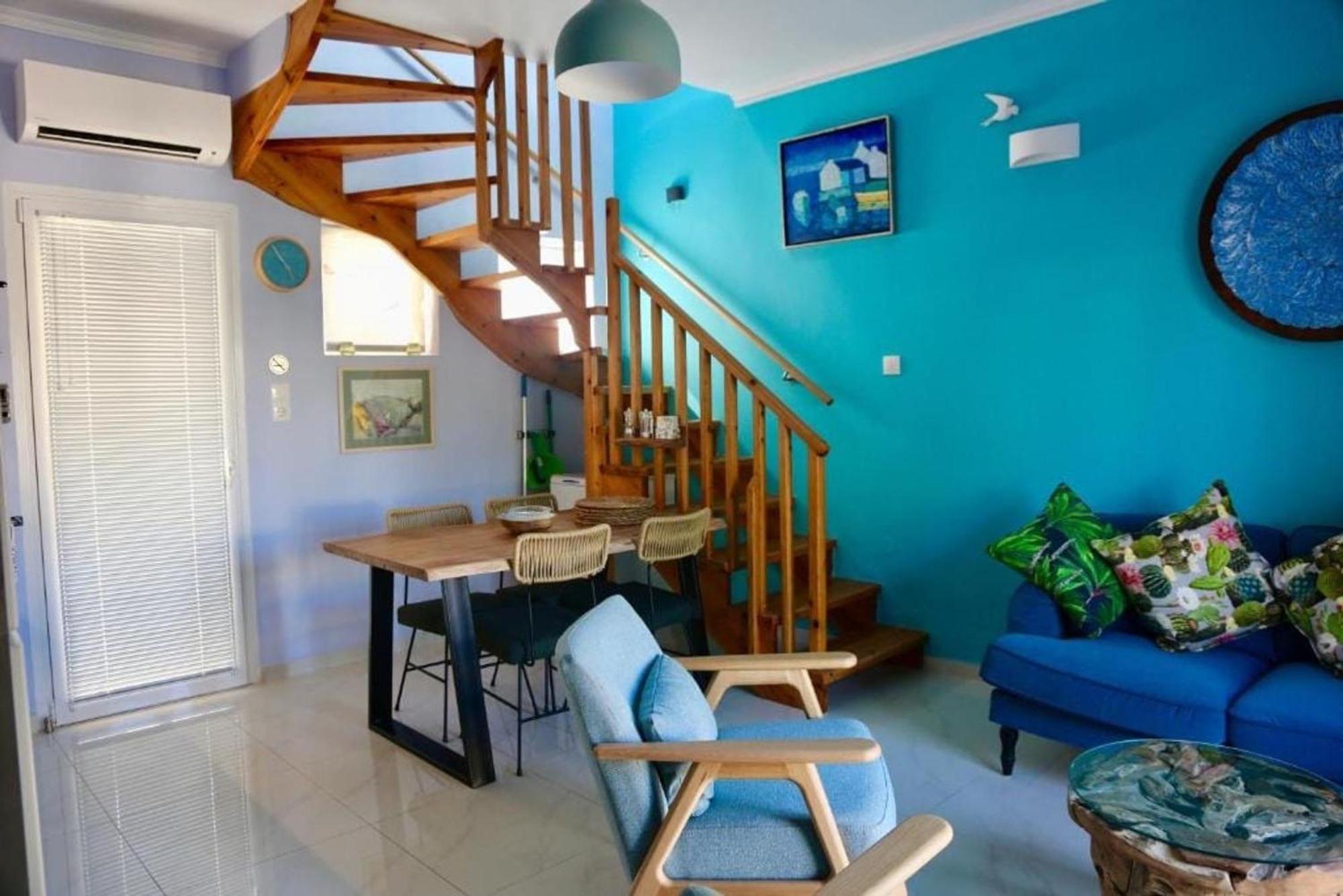 Casa Anthos Free Parking Apartman Hriszí Aktí Haniá Kültér fotó